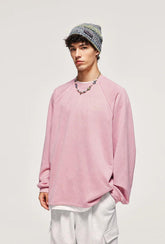 Basic Faux-Suede T-Shirt